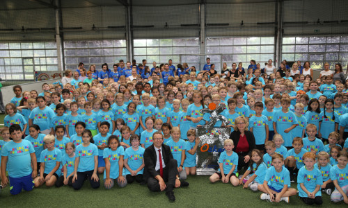 Das Bewegungsfestival „Sport-Oskar“ begeisterte 300 Grundschulkinder. Fotos: BraWo