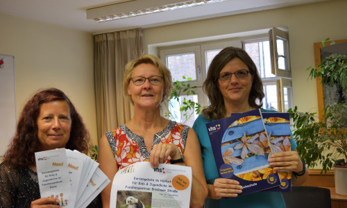 Elke Ostelmann-Janssen, Andrea Ritthaler und Dr Nicole Laskowski. Foto: Ev.-luth. Kirchenkreis Peine