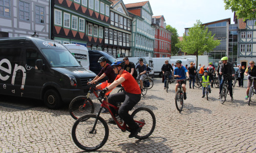 Die Radtour startet am ZUM (zunächst allerdings nur bis zum Bahnhof). Foto: Archiv/Alexander Dontscheff