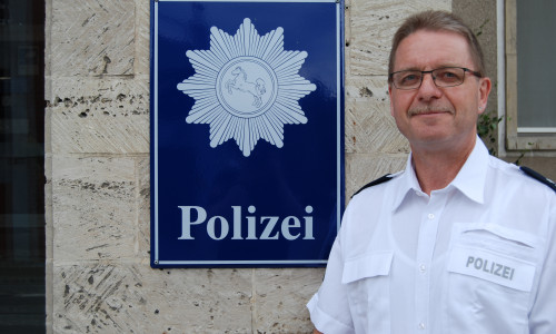 Polizeioberkommissar Klaus Ahne stellt sich vor     Foto: Polizei Gifhorn