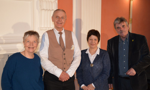 Von links: Christiane Wagner-Judith, Bernd Surholt, Margit Richert, Reinhard Deitmar. Foto: Privat