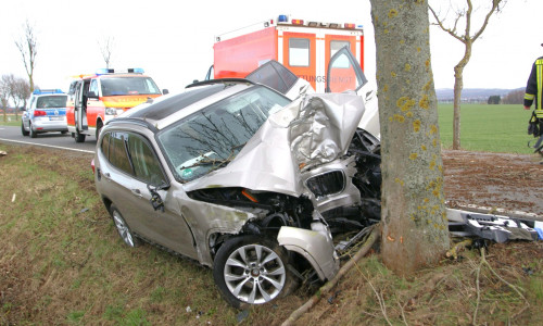 Die Fahrerin wurde lebensgefährlich verletzt. Fotos: Rudolf Karliczek