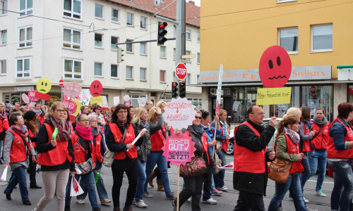 Gehen Erzieher demnächst wieder in den Streik? Foto: Sina Rühland/Archiv