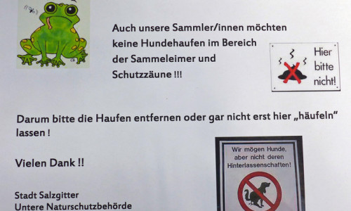 Die Stadt Salzgitter und die Helfer der Krötenwanderung bitten um Rücksichtnahme. Foto: Stadt Salzgitter
