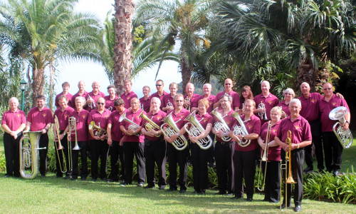 Die Brass Band "City of Southampton Band" gibt am Montag im Schlossinnenhof in Wolfenbüttel ein Benefizkonzert. Foto: Privat