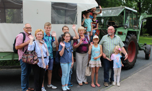 Die Reisegruppe aus Weißrussland. Fotos: Stadt Peine