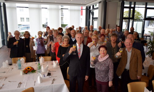 Die VWI feierte mit ihren langjährigen Mietern. Foto: VWI