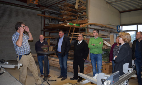 13 Unternehmer aus dem Stadtteil Vienenburg kamen zum mittlerweile 16. Werkstattgespräch, um sich auszutauschen. Foto: Stadt Goslar