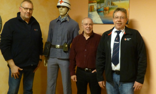 Rainer Wachsmann, Hans-Udo Dillmann und Dirk Noll bilden den geschäftsführenden Vorstand (v. li.). Fotos: Timo Pischke\DRK Kreisverband Goslar