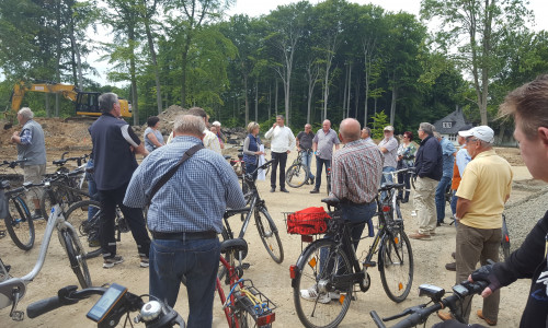 Oberbürgermeister Dr. Oliver Junk lädt zur Sprechstunde auf dem Fahrrad ein Tour von Goslar nach Hahnenklee. Auf der Strecke ist Kondition gefragt. Foto: Stadt Goslar 