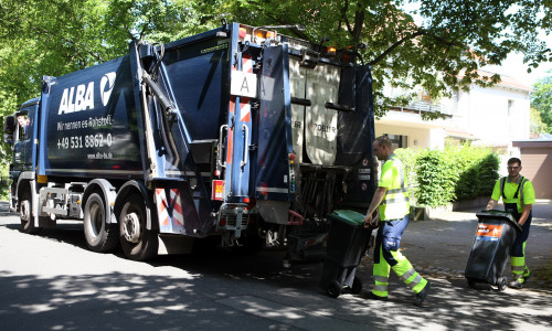 Die Müllentsorgung.
Foto: ALBA Group