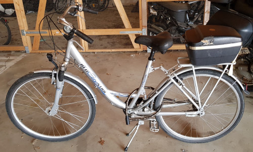 Das sichergestellte Fahrrad. Foto: Polizei
