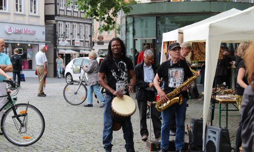 Straßenmusik erfreut sich großer Beliebtheit. Symbolbild Foto: Jan Borner
