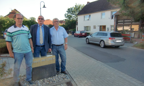 Harald Koch, Burkhard Wittberg, Joachim Eichenlaub wünschen sich mehr Lebensqualität in der Gemeinde. Foto: SPD 