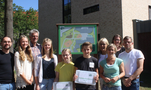 Das Gymnasium im Schloss wird zum fünften Mal als Umweltschule ausgezeichnet. Foto: Anke Donner 