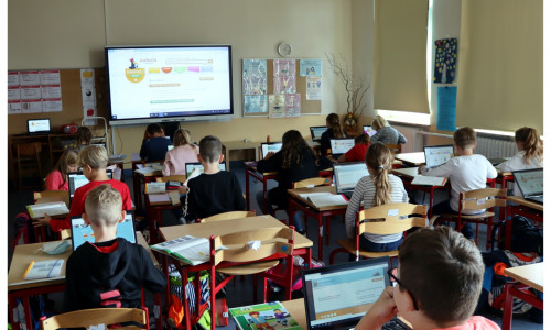 Der digitale Alltag ist an der Grundschule angekommen.