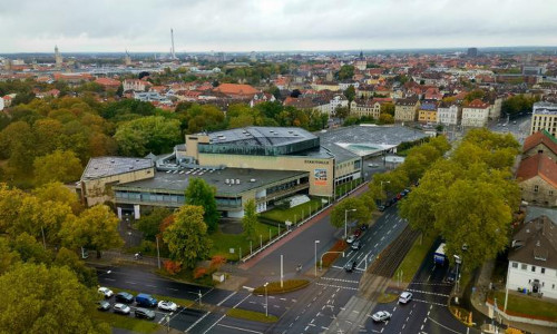 Die Stadthalle Braunschweig soll zum Impfzentrum werden.