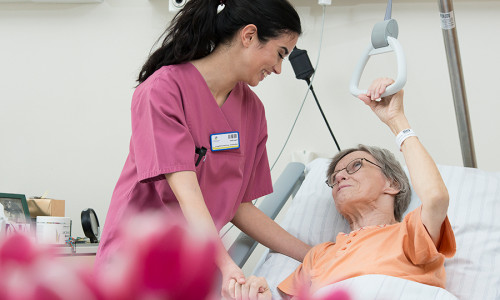  Insbesondere Patienten mit einer kurzen Verweildauer sollten derzeit möglichst auf Besuch verzichten. 