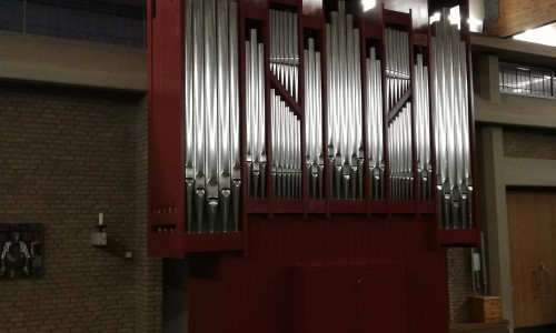 Die neue Orgel.