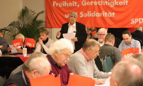 Etwa 50 Mitglieder nahmen an der Jahreshauptversammlung der SPD in Salzgitter-Lebenstedt teil. 