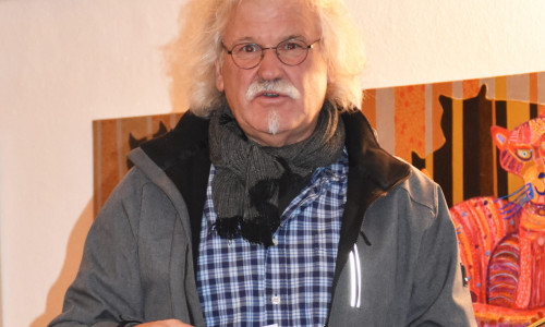 Manfred Kramer war zu Gast im Sozialcafé.