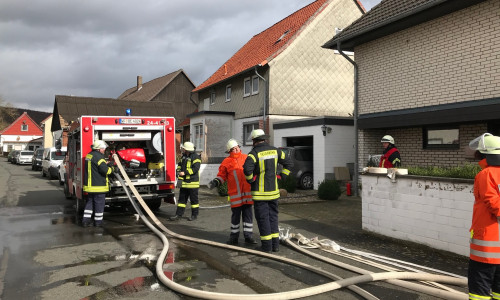Drei Feuerwehren der Gemeinde Baddeckenstedt waren im Einsatz.