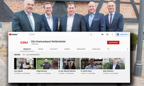 Die parteiinternen CDU-Kandidaten im Wahlkreis 49 stellen sich den Mitgliedern und der Öffentlichkeit auf YouTube vor. 