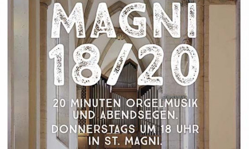 Die Braunschweiger Magni-Gemeinde lädt zu Orgelmusik und Abendsegen in die Magni-Kirche ein.