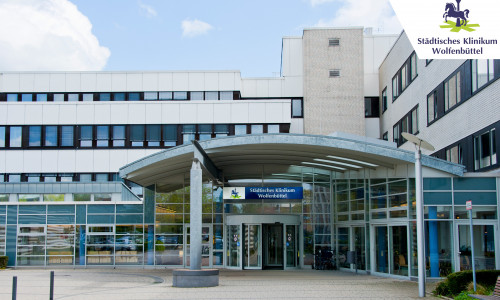 Das Städtische Klinikum Wolfenbüttel.