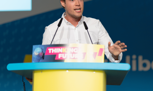 Lars Alt, Vorsitzender des FDP-Jugendverbandes.