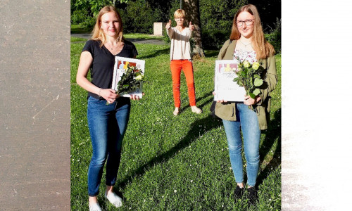 Die Preisträgerinnen des diesjährigen Zonta-Preises.