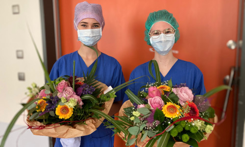 Endlich geschafft: Ausbildungsabschluss für Operationstechnische Assistentinnen am Helios Klinikum Gifhorn.