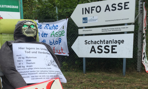 Die Groß Vahlberger Asse-Aktivisten wollen informieren.