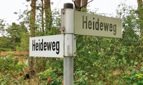 Der Heideweg in Grußendorf soll ausgebaut werden. 