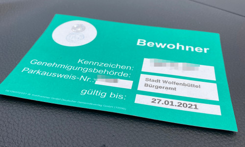 Die Gebühren für Bewohnerparkausweise in Wolfenbüttel sollen auf den Prüfstand.