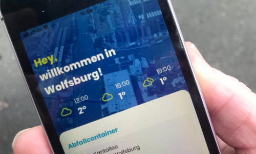 Die Wolfsburg App ist in der Testversion an den Start gegangen. 