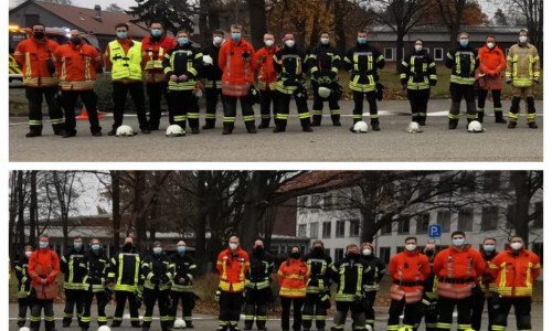 Feuerwehrleute aus zwei Städten und vier Landkreisen nahmen an der Ausbildung teil.