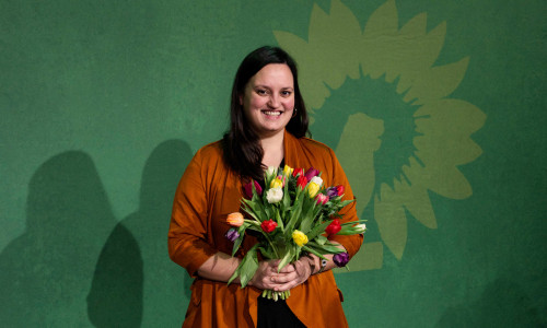 Die SPD-Bewerberin Amina Yousaf entschuldigte sich bei Margaux Erdmann, Direktkandidatin für die Bundestagswahl von BÜNDNIS 90/Die Grünen KV Braunschweig.