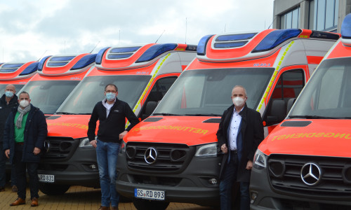 Der Landkreis Goslar darf sich über sechs neue Rettungsfahrzeuge freuen.