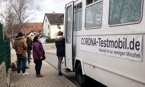 Das Corona-Testmobil fährt insgesamt 12 Kitas im Stadtgebiet Salzgitter an.