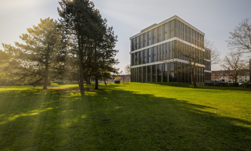 Firmensitz der blueorange Development West GmbH in Münster    