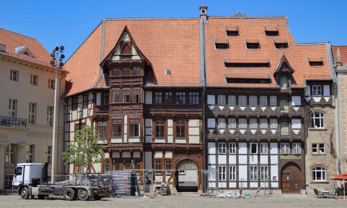 Die Sanierungsarbeiten des von Veltheimschen Hauses am Burgplatz sind nach einer Bauzeit von zehn Monaten abgeschlossen. 