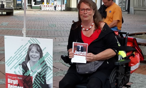 Birgit Reimers tritt für die Linken zur Kommunalwahl an