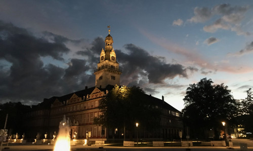 Die Gebäude und Denkmäler der Stadt sollen wieder illuminiert werden. 