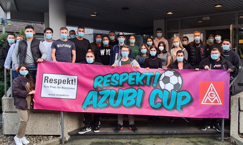 Die Auszubildenden veranstalten den "Respekt! Azubi Cup"
