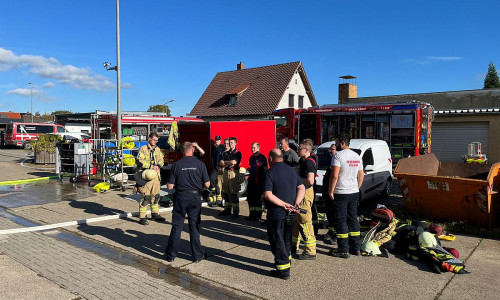 Erste Truppführer Ausbildung an der Feuerwehrtechnischen Zentrale in Helmstedt