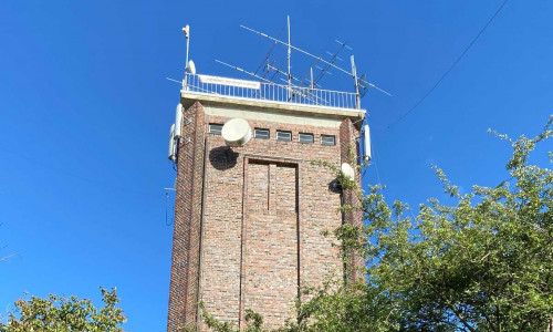 Die Funkstation des DARC Ortsverbandes Wolfsburg.