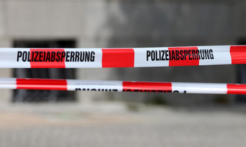 Polizeiabsperrung