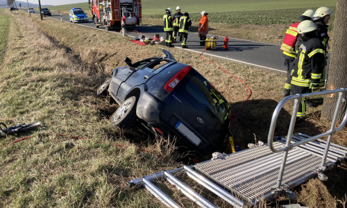 Gestern kam es auf der K513 zwischen Schöppenstedt und Groß Vahlberg zu einem schweren Unfall. 
