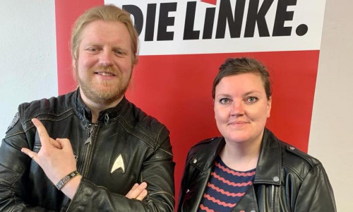 Andreas Mantzke und Nicoline Rohweder. 